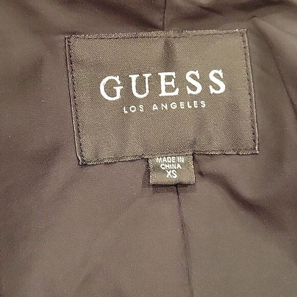 GUESS Los Angeles black size xs lights jacket - Picture 7 of 8